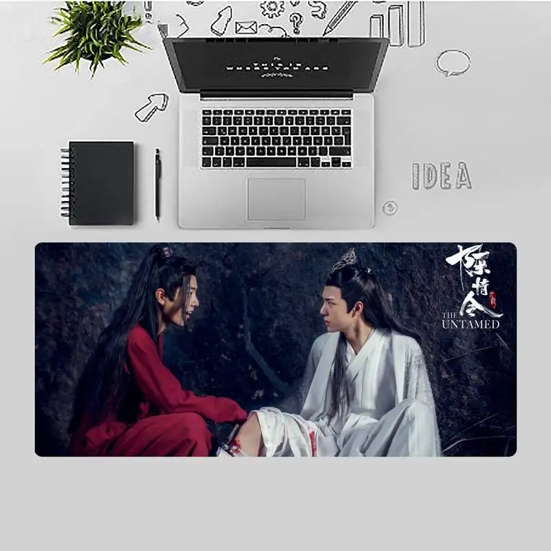 

chenqingling mo dao zu shi Durable Rubber Mouse Mat Pad X XL XXL Non-slip Cushion Thickness 2mm LockEdge equal LE