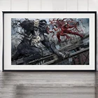 Супергероев Marvel Venom бойню Арт плакат и принтом Мстители Venom фильм, рисунок на холсте искусство стены Гостиная домашний декор изображение