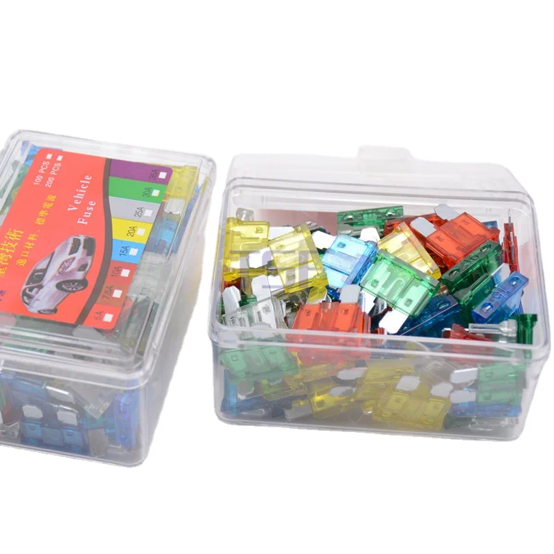 

100pcs Car Fuse Insert 10A-30A