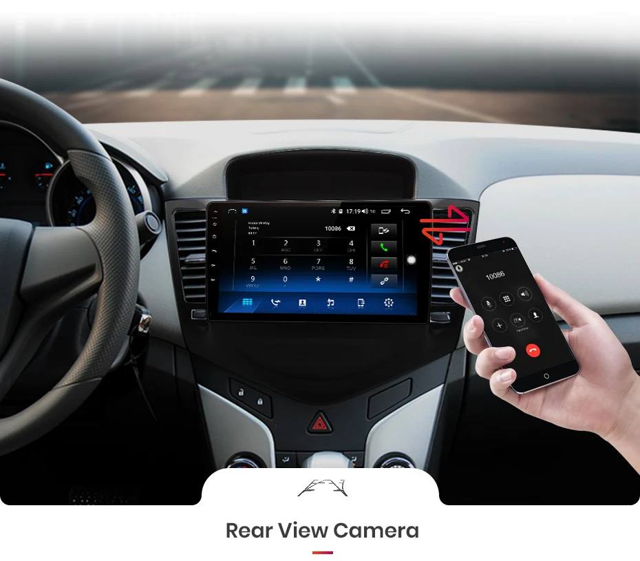 Junsun V1 pro 4G+ 64G Android 9,0 DSP для Chevrolet CRUZE 2009-2011 2012- Автомобильный Радио Мультимедиа Видео плеер gps RDS 2 din dvd