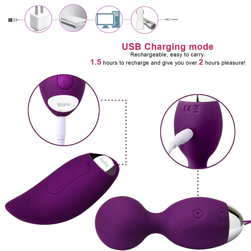 Kegel Balls Vaginal Chinese Egg Vibrator Remote Control mini Vibrating Sex Toys for Woman G Spot Shop. | Красота и здоровье