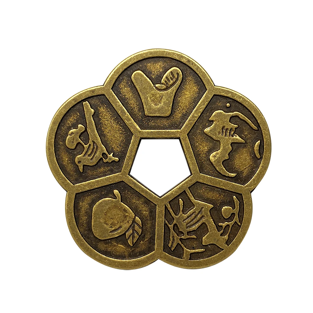 Китайские старые медные монеты сливы счастливые китайские Подвески