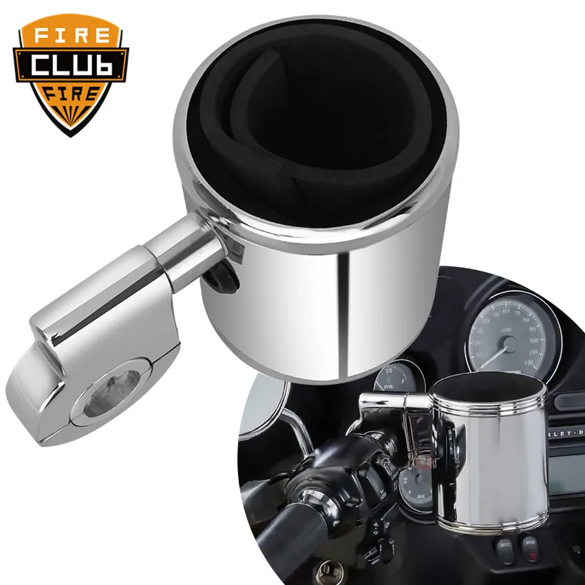 Хромированный Регулируемый подстаканник для Harley Touring Sporster Dyna Softail breaker ATV