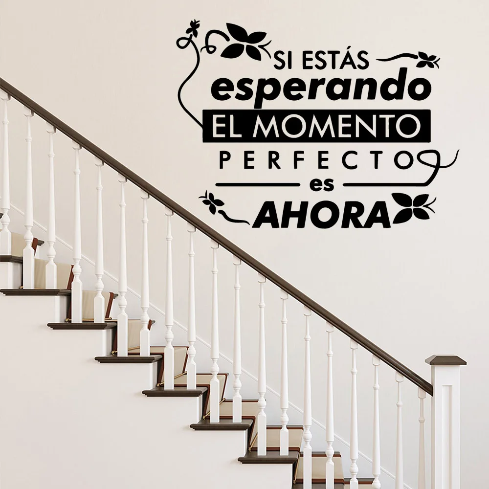 Прекрасный esperando el momento виниловые наклейки на стену для кухни обои детской