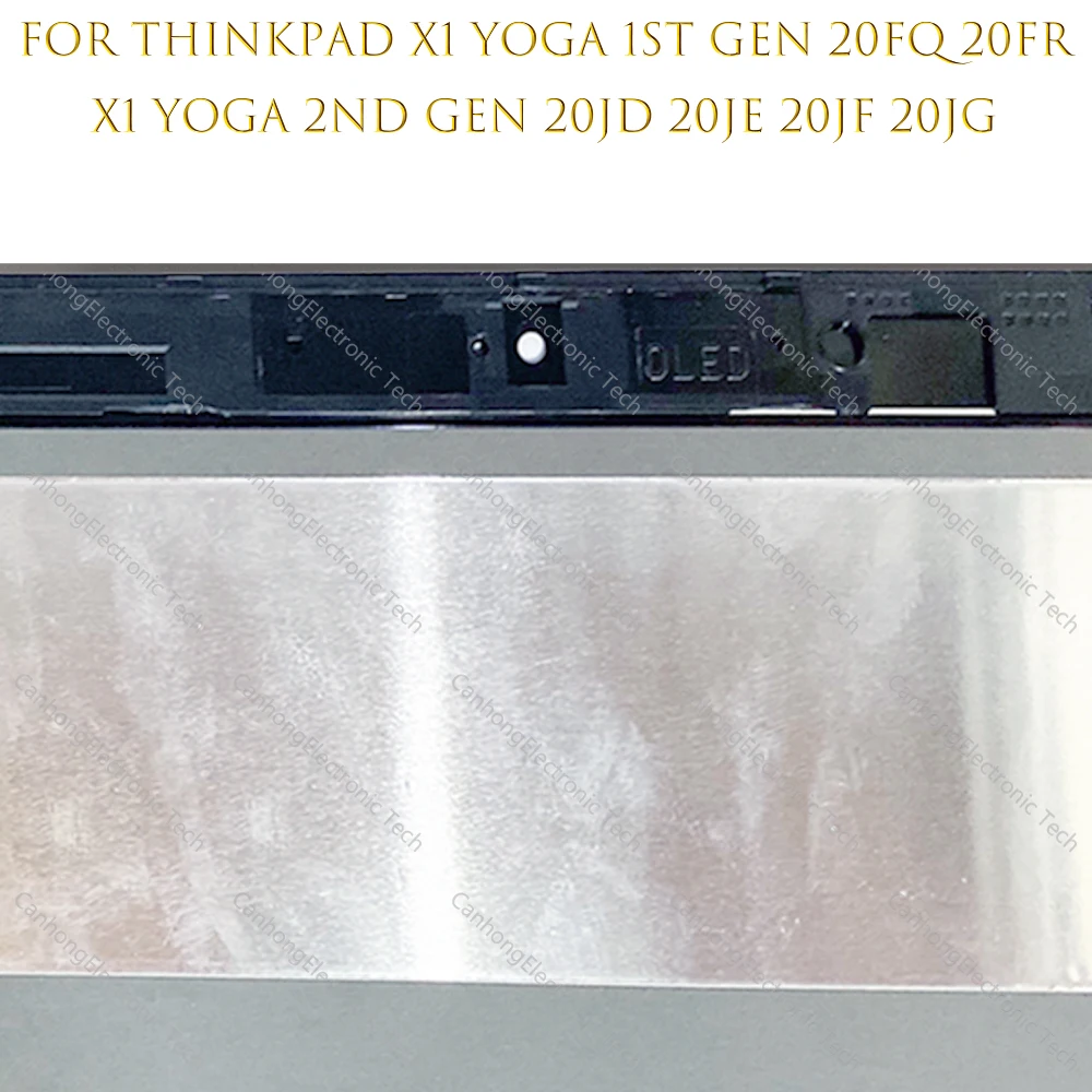 01AW977 01AX899 OLED сенсорный экран для замены в сборе Lenovo ThinkPad X1 YOGA 1-го 2-го поколения 20FQ