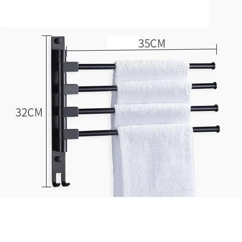 Version F Estante Prateleira Parede Etagere Lazienka Estanteria Rotatable Salle De Bain Wall Shower Accessories Towel Rack Bathroom Shelf - Цвет: Version F