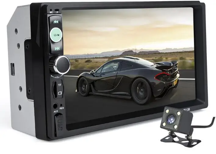 Автомобильный радиоприемник " HD Touch MP5 плеер сенсорный экран цифровой дисплей 2 Din общая Автомобильная модель Bluetooth Мультимедиа с камерой заднего вида - Цвет: have camera