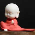 Западный тройной Святой молодой монах, керамические украшения для дома, гостиной, ремесленные украшения, миниатюрные фигурки