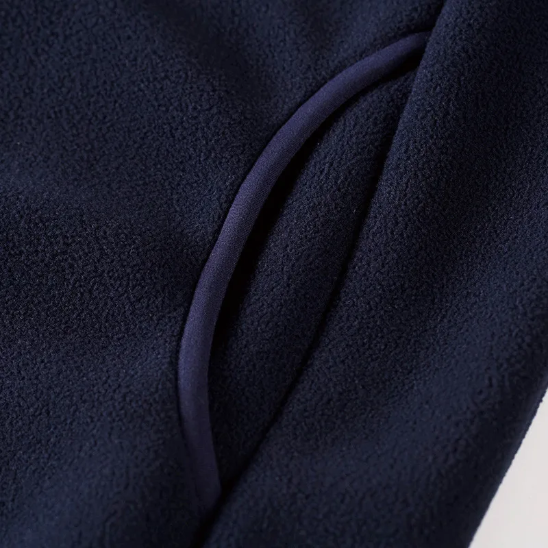 Большие размеры 6XL 7XL 8XL мужские флисовые куртки Толстовка спортивные толстовки теплые свободные куртки осенне-зимняя верхняя одежда черное пальто синий