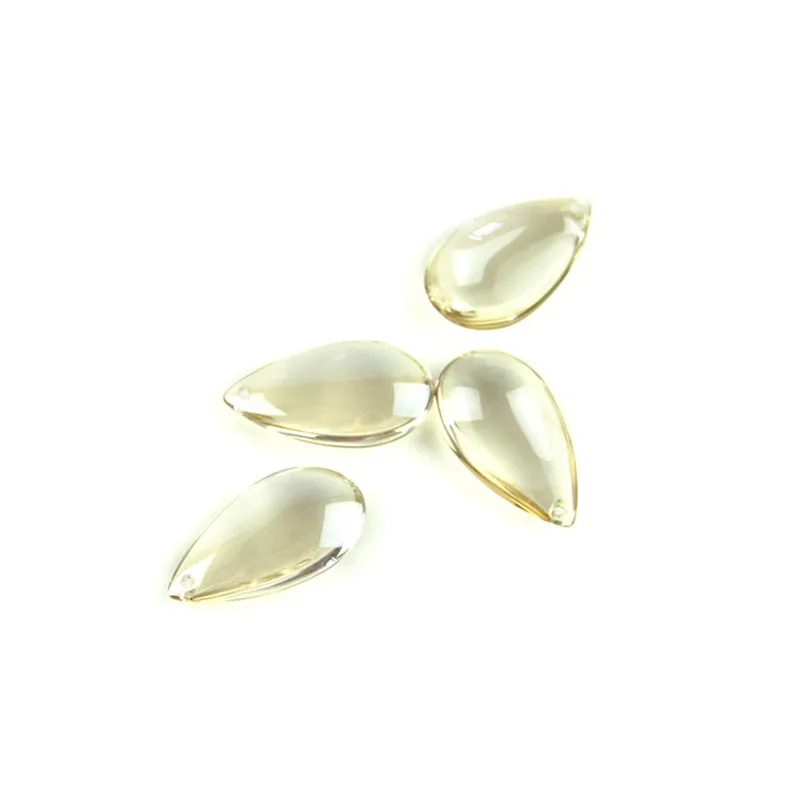 

Crystal Waterdrop Pendants 38mm Mix Color Smooth Teardrop Prism Suncatcher Chandelier Crystal Diamond Pendants