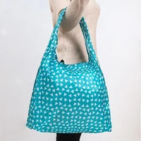 oxford cloth convenient cute swan pattern large capacity shopping bag 4 types shopping carrier bag durable for women