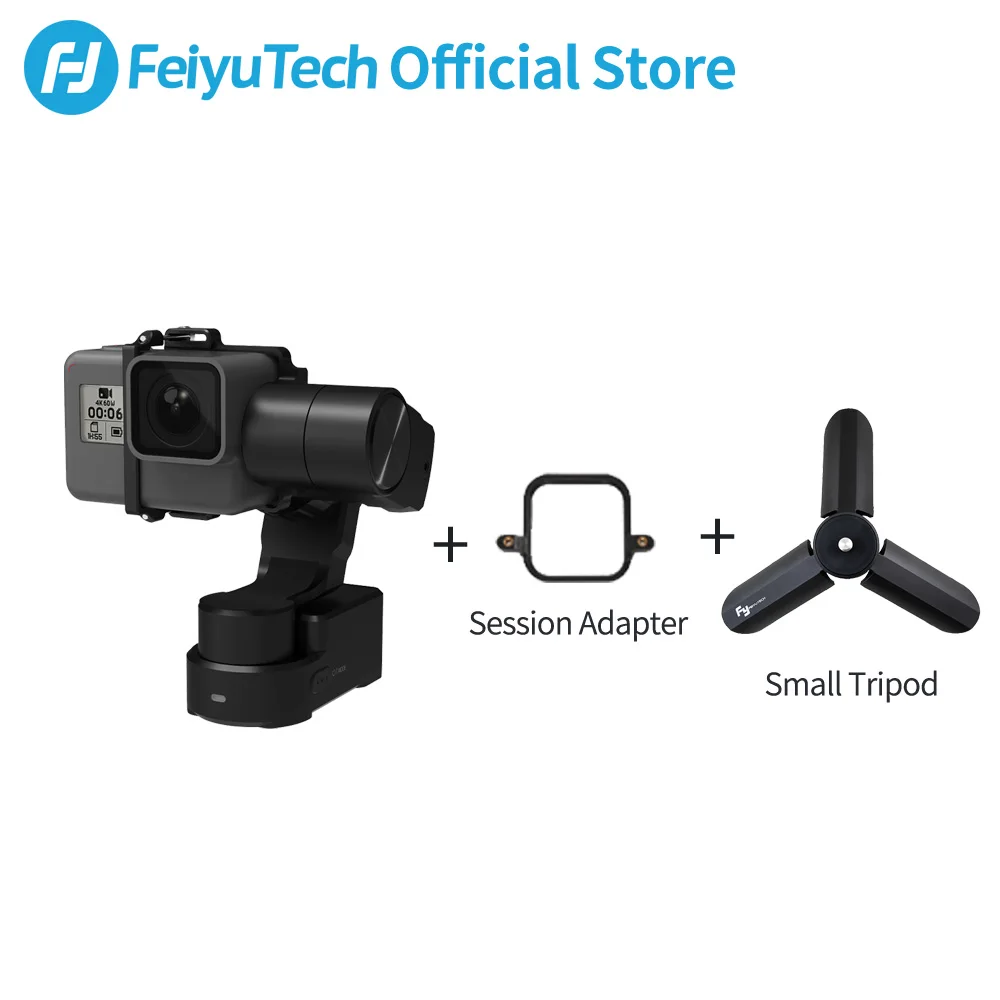 WG2X ONLY FeiyuTech Feiyu WG2X переносной штатив-Трипод 3-осевой стабилизатор брызгозащищенное для экшн-Камеры GoPro Hero 7 6 5 4 sony RX0 YI 4K экшн Камера - Цвет: WG2X ONLY