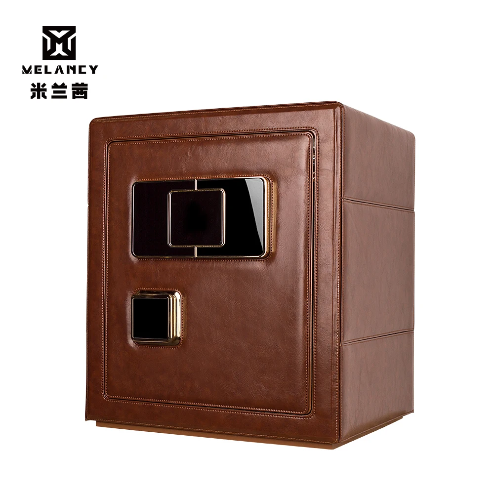 

MELANCY Automatic Watch Winder Safe Carbon Fiber Mechanical Watch Winding Box Quiet Motor Watches Storage Display Case Box