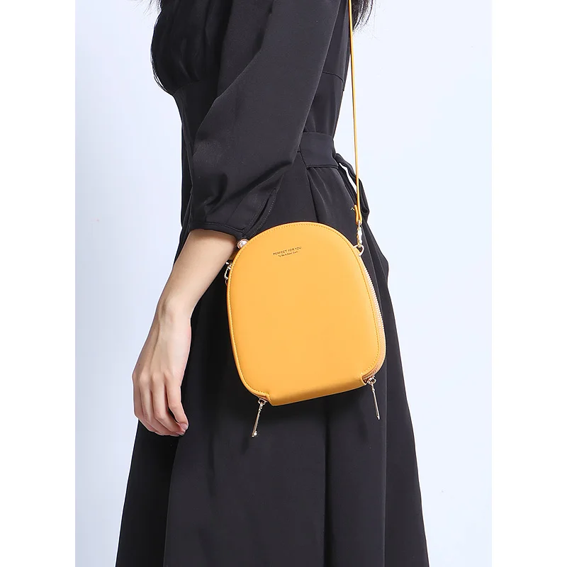 WEICHEN двухслойная сумка через плечо на молнии для женщин 2020 маленькие сумки