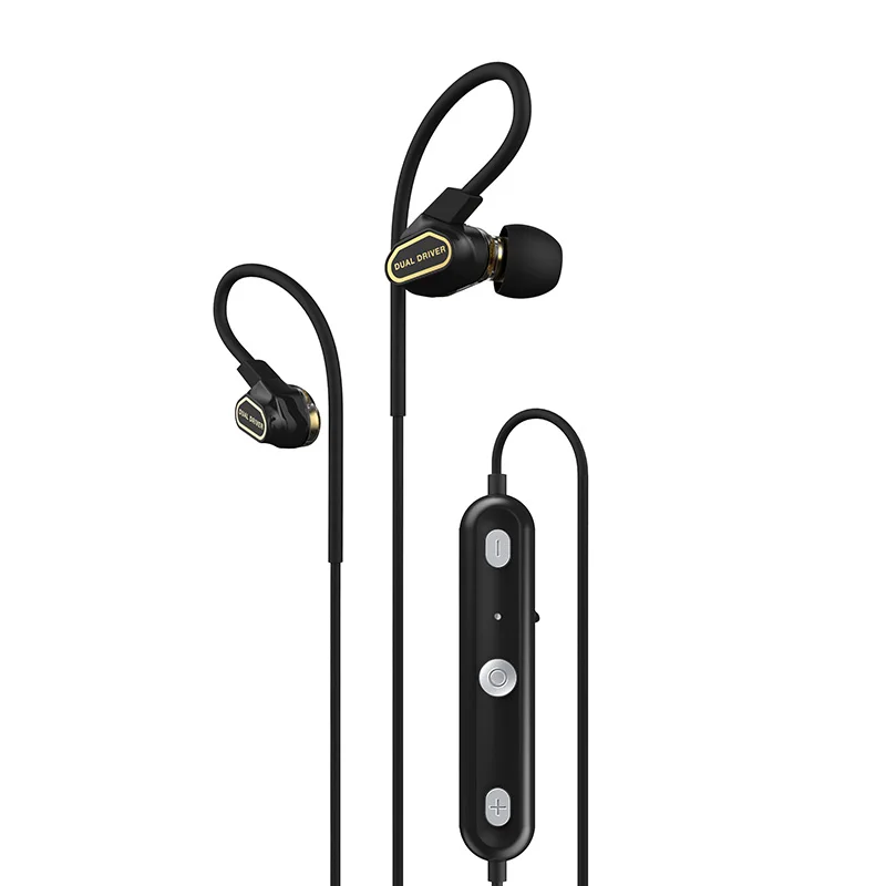 COWON EH3 BT двойная динамическая гарнитура Bluetooth 4 1 спортивные HiFi беспроводные