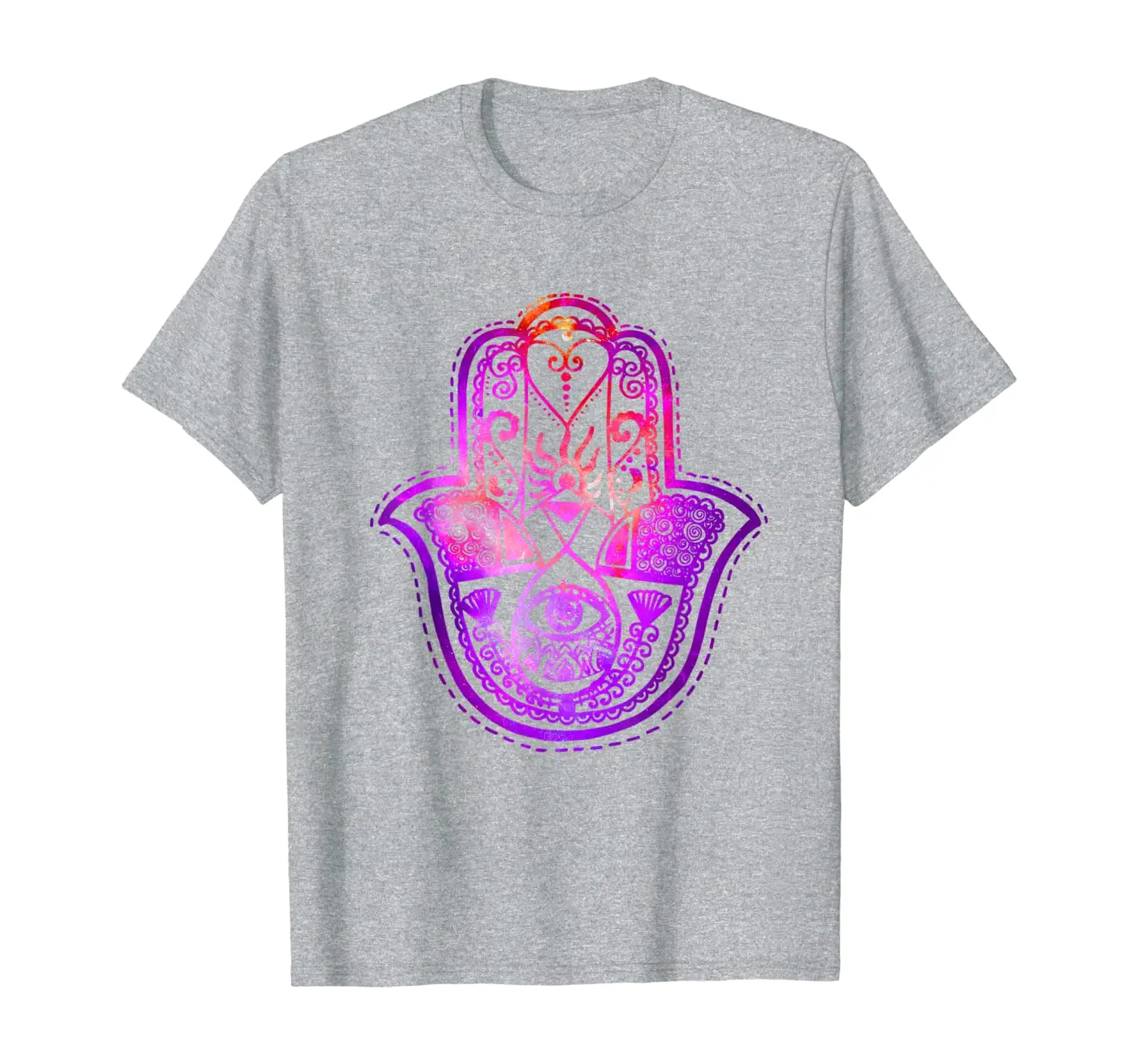

Spiritual Hamsa Hand Yoga Tshirt