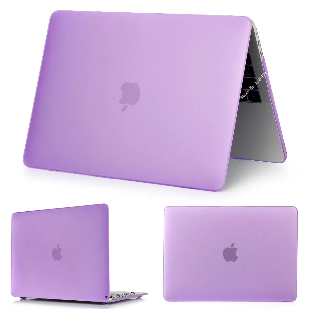 Кристальный \ матовый чехол для Apple Macbook Air Pro retina 11 12 13 15 дюймов сумка для ноутбука, для нового Mac book Air Pro 13,3 чехол A1932+ подарок
