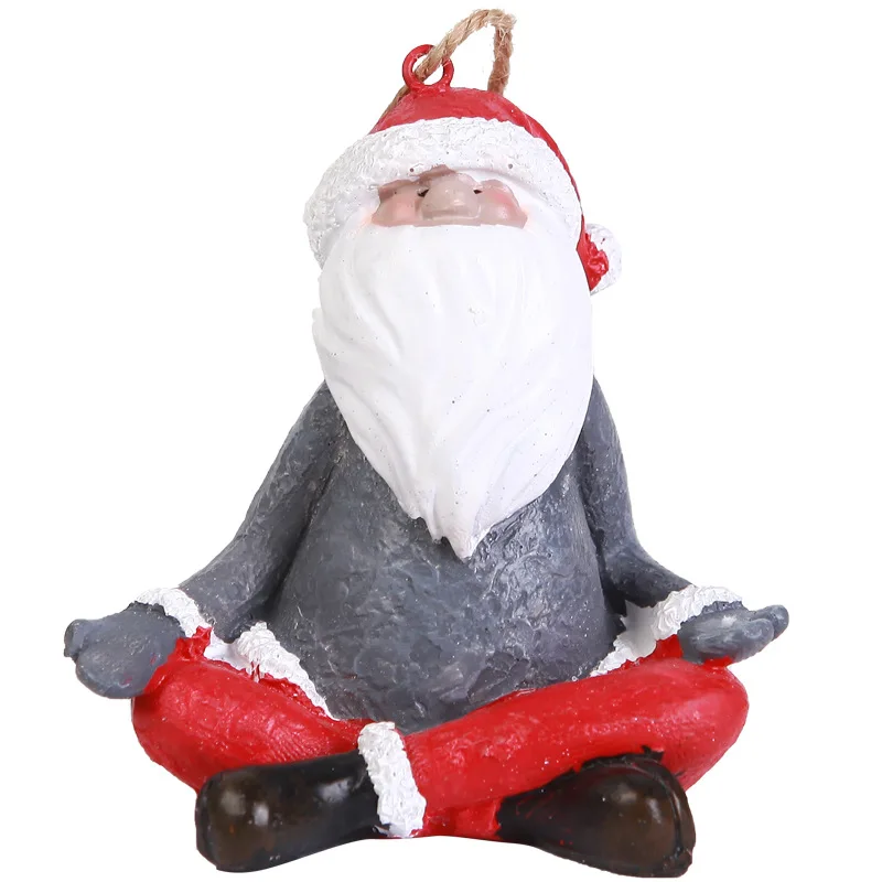 

Santa Claus Ornaments Pendulum Resin Craft Home Decoration Christmas Eve Christmas Gifts Christmas Decorations Home Decor