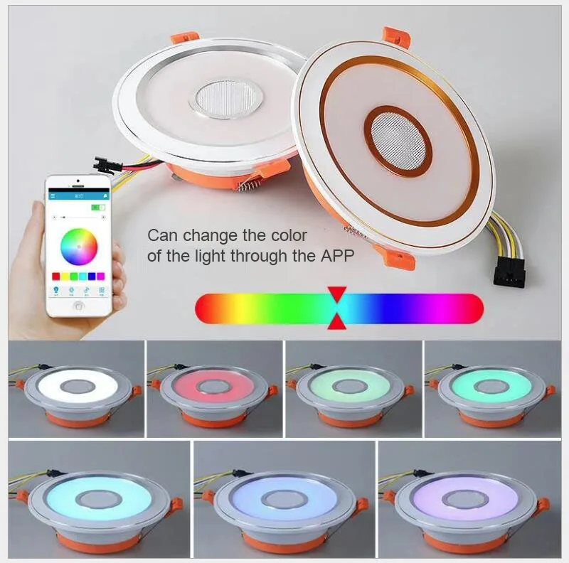 Bluetooth аудио светильник одноканальный многоканальный беспроводной bluetooth Музыка