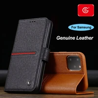 brand genuine leather case for iphone 11 12 13 pro x xs max xr phone case 360 shockproof full protective flip cover cases wallet