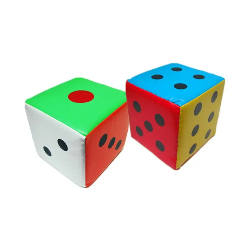 

20/12cm Super Large Dice Colorful Six Sided Sponge Party Game Props Teaching Aid 40JC