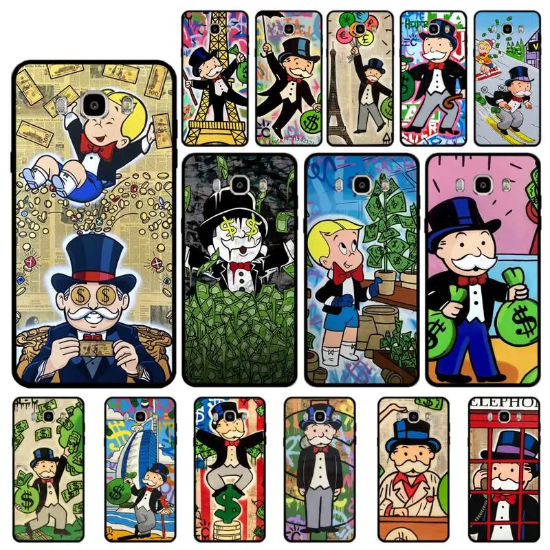 

Yinuoda Cartoon Dollar Monopolys Phone Case for Samsung J 4 5 6 7 8 prime plus 2018 2017 2016 J7 core