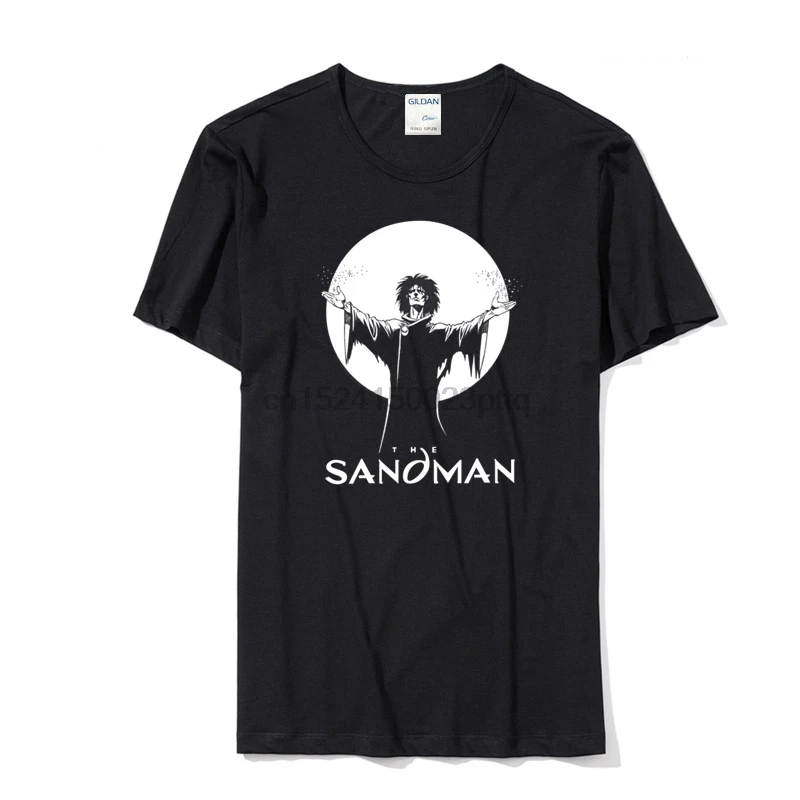 

Death Sandman Neil Gaiman Be T-Shirt 2019 Red And White Striped T-Shirt Men Homme Plain Colored Tee Shirt