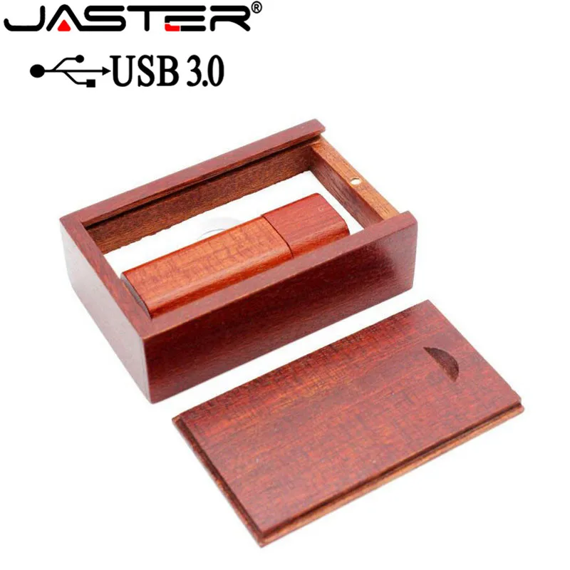 Деревянный бамбуковый USB флеш накопитель JASTER 3 0 флэш с деревянными чипами Флэшка 4