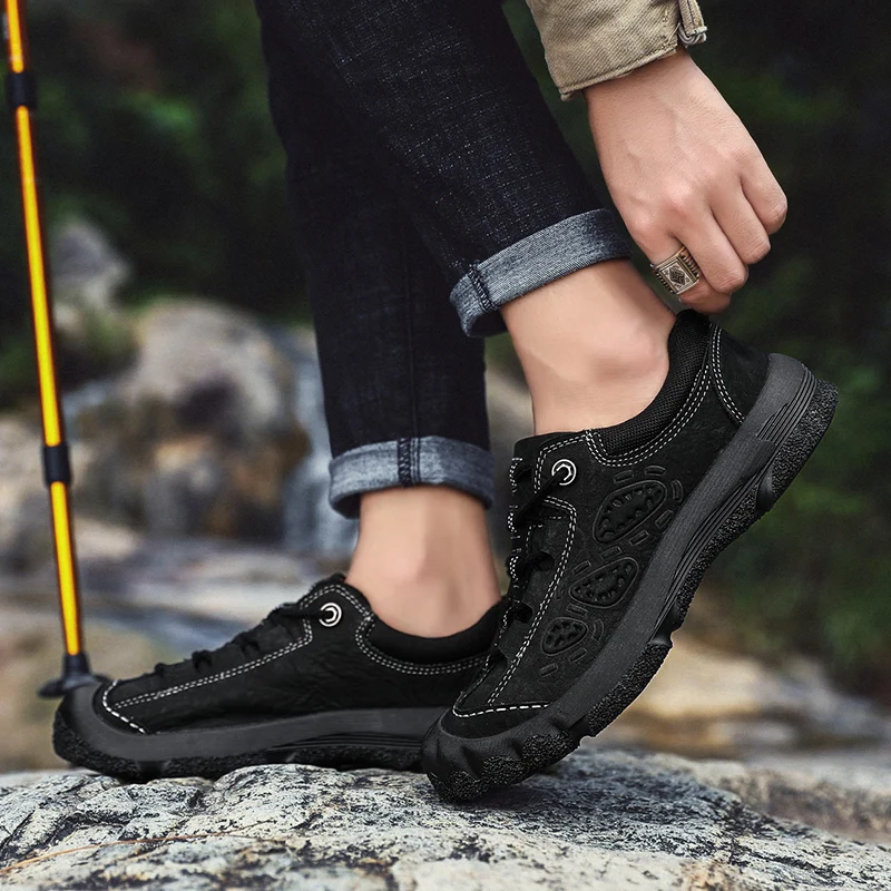 

casual man sport male hot sale mens fashion mens 2020 Casual black breathable new leisure wear Mens for flat causal sports men