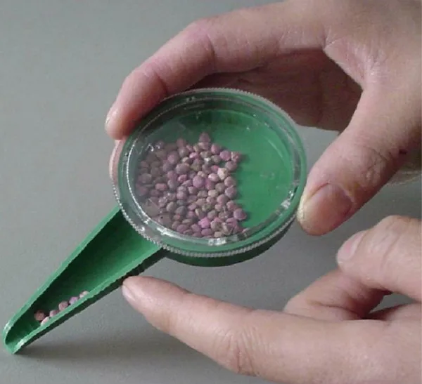 5 Different Settings Adjustable Size Seed Dial Setting Disseminator Sower Planter Starter Seeder Funnel Type sow gardening tools | Дом и сад