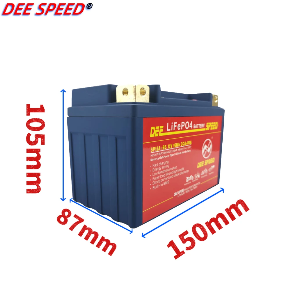 Литий железо фосфатный аккумулятор 12 В а/ч|Аккумуляторы для мотоциклов| |