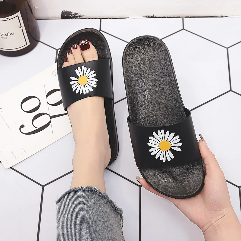 Шлепанцы женские с открытым носком пляжные тапочки домашние обувь для женщин