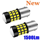 2 шт. 1156 BA15s 7506 P21W R10W супер яркий 1500Lm светодиодный автомобильный сигнал поворота Тормозная лампа авто задний фонарь дневные ходовые огни