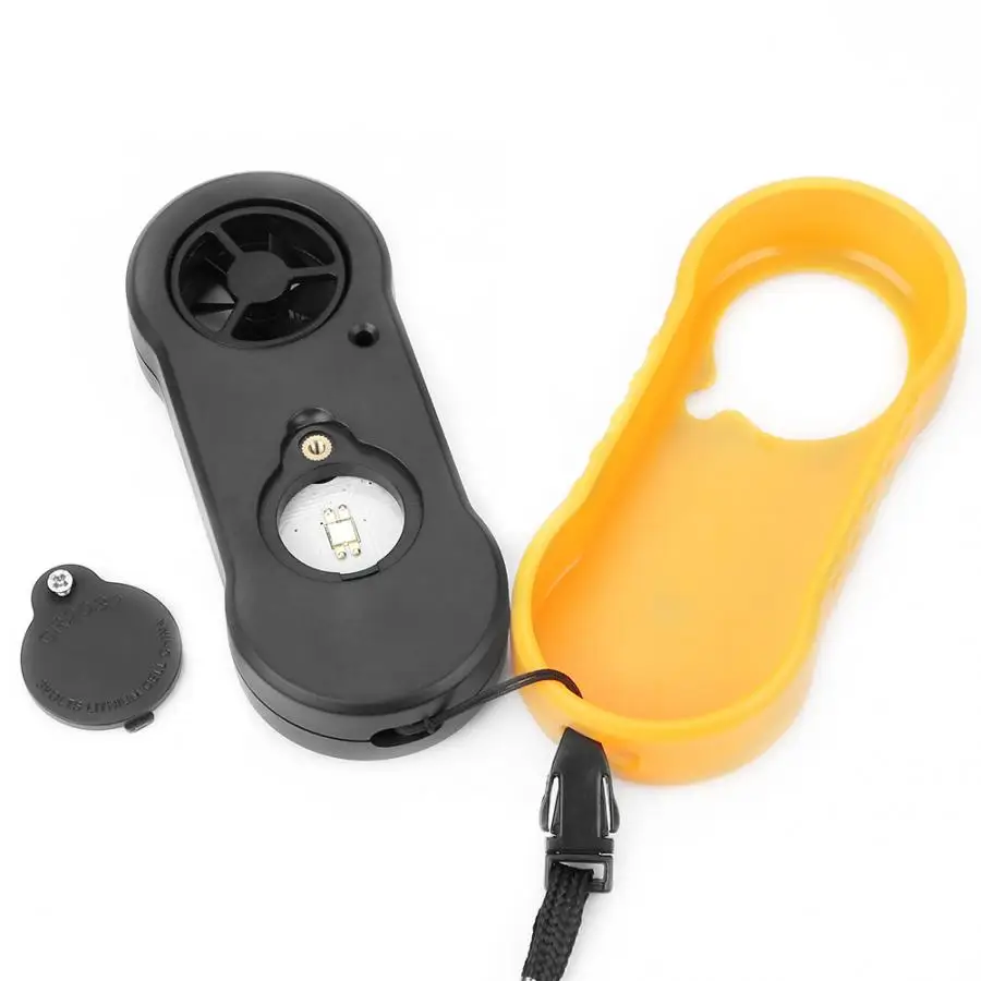 Цифровой ручной анемометр GM818 измеритель скорости ветра с ЖК дисплеем|Приборы