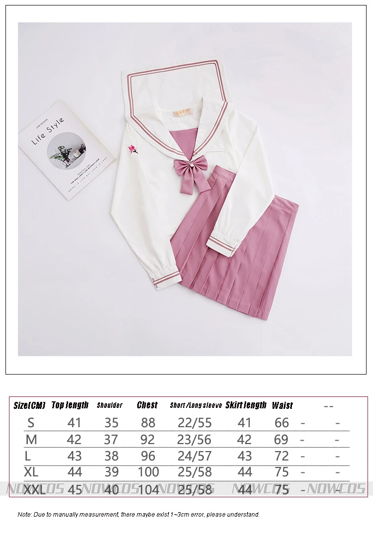 

Japanese Sailor Suit Orthodox Soft Girl JK Uniform Skirt Cosplay Student Suit Anime Schoolgirl School Uniform Movie Characters