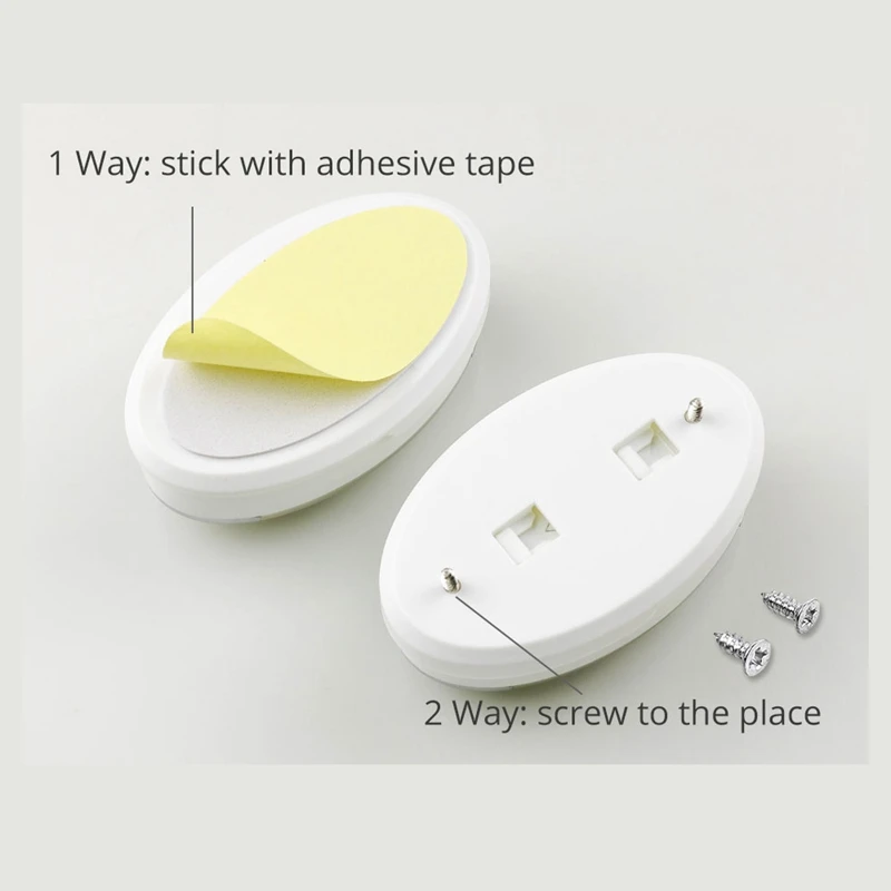 

12 Pcs LED Under Cabinet Light Smart Motion Sensor Cupboard Night Lamp Kitchen
