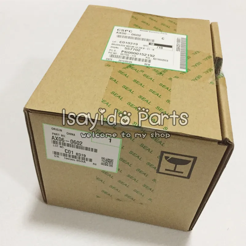 

1X Оригинальный Новый телефон AX06-0602 AX060602 DC24V 2A MP2014, основной двигатель для Ricoh Aficio MP 2014 2014EN 2014D 2014AD