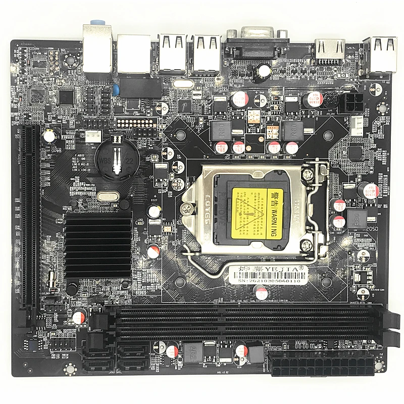 H61LGA1155 pin motherboard supports dual-core/quad-core I3 2120 I5 3470and other CPUs images - 6