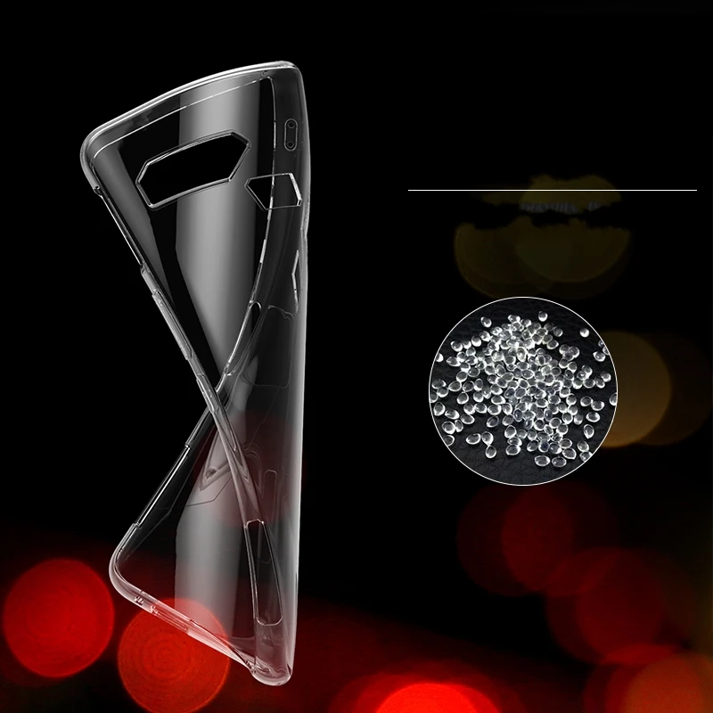 Прозрачный силиконовый чехол для Asus ROG Phone II ROG Phone2 ROG Phone 2 ZS660KL мягкий чехол для телефона Etui>