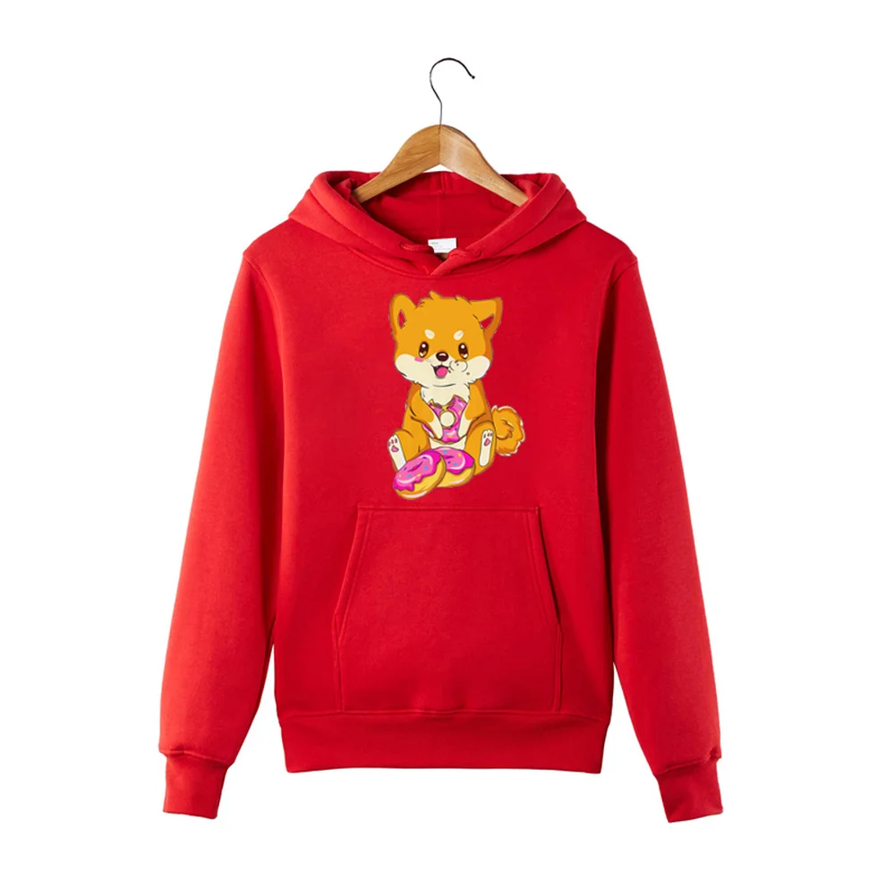 Kawaii Косплей Shiba Лисья Секретная служба (Inu балахон смешная собака свитшоты для