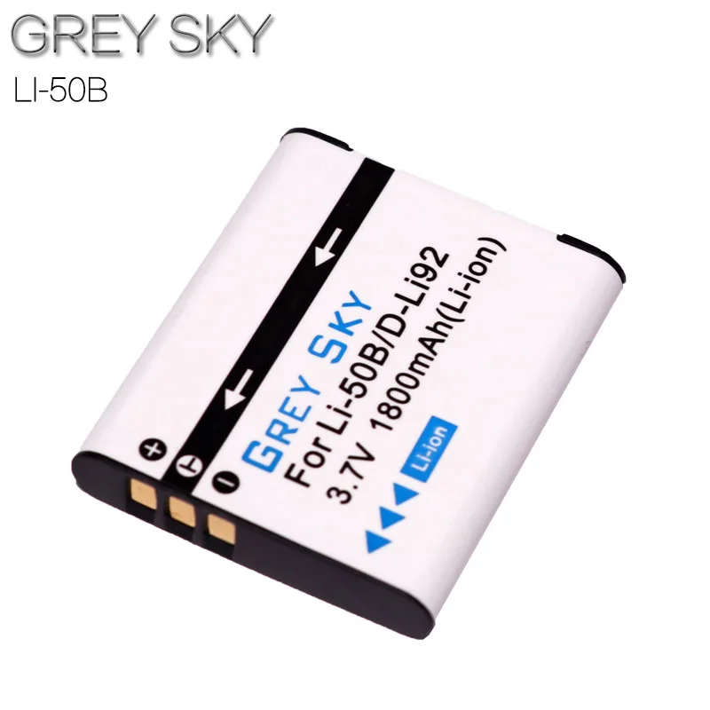 Li-50B LI50B li 50B D-LI92 Battery+3-Slots Charger for OLYMPUS SP 810 800UZ u6010 u6020 u9010 SZ14 SZ16 D755 u1010 SZ30 SZ20 | Электроника