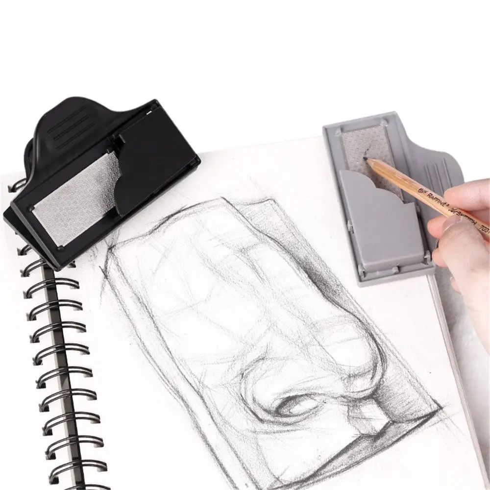 Металлическая точилка для карандашей доска набросков зажим рисования уголь