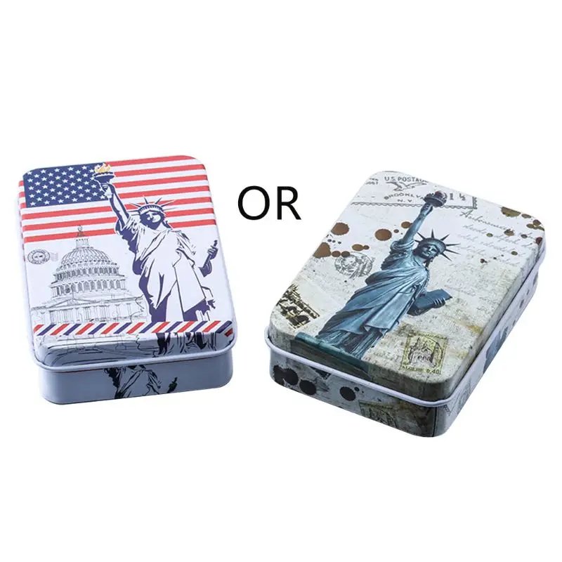 

Small Metal Storage Box For Storing Money Coin Candy Key Decoration Organizer Case Home