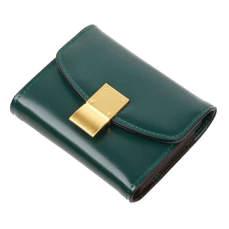 Женский кожаный кошелек EMMA YAO брендовый с отделением для монет модный держатель