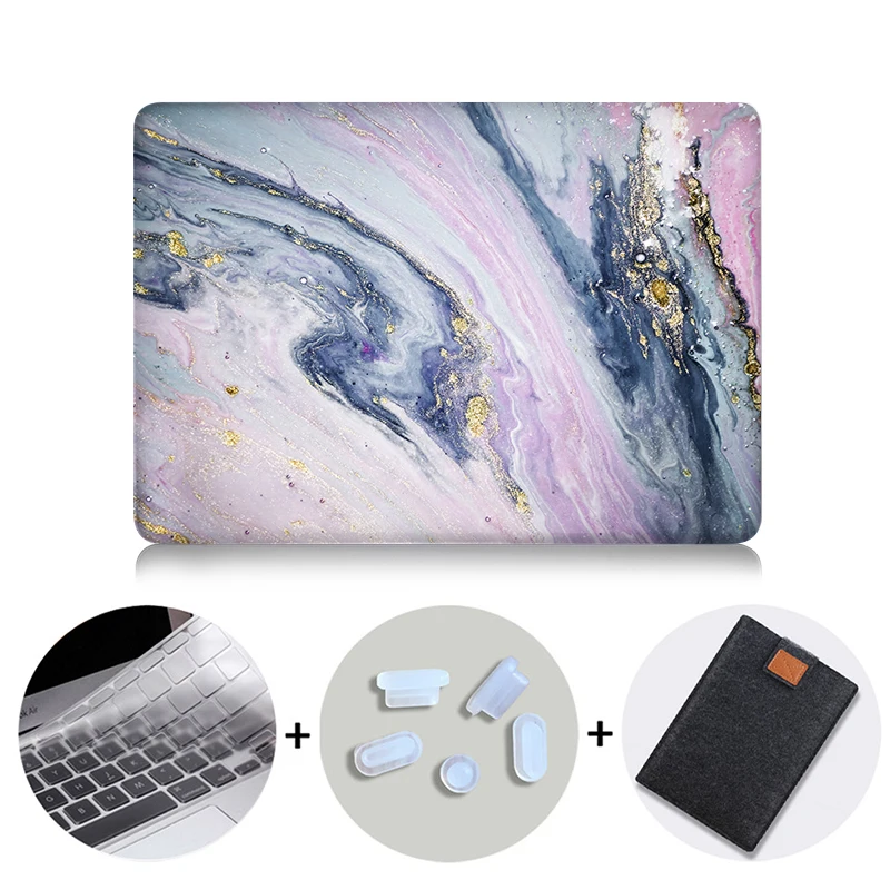 MB06 MTT чехол для Macbook Pro 13 15 с сенсорной панелью мраморный Жесткий Чехол для mac book Air Pro retina 11 12 13 15 дюймов чехол для ноутбука - Цвет: MB06