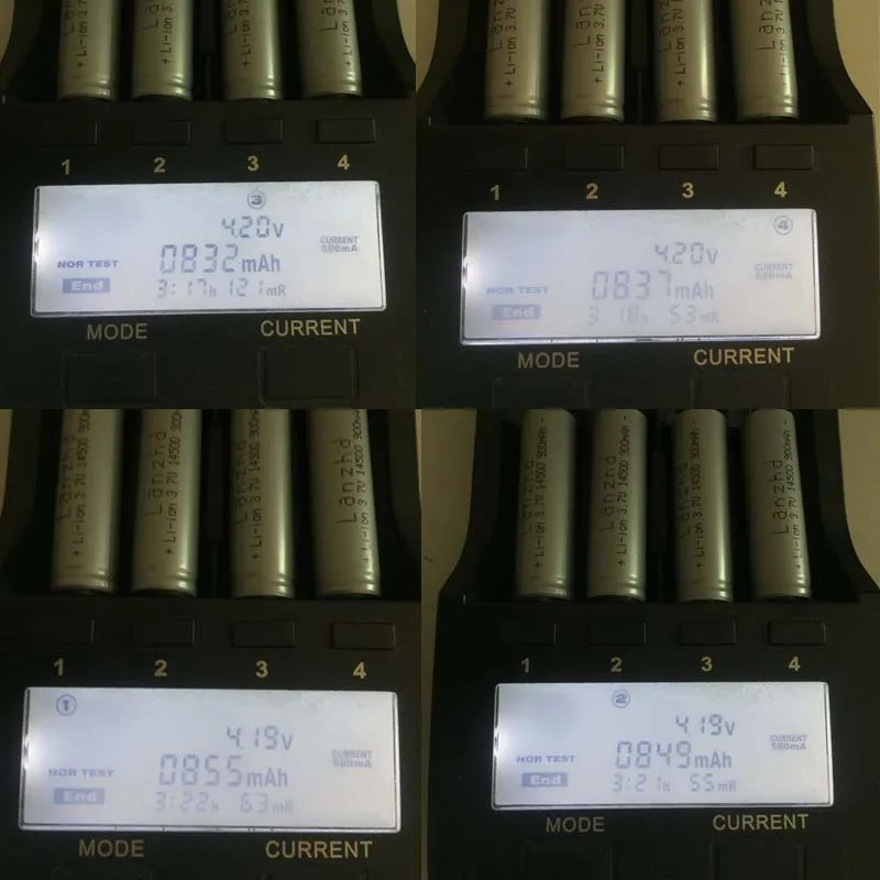 8 шт. 14500 900 мАч 3,7 В литий-ионные аккумуляторы AA батареи Li ion Cell для светодиодных фонарей, наушников, факелов и мышей.