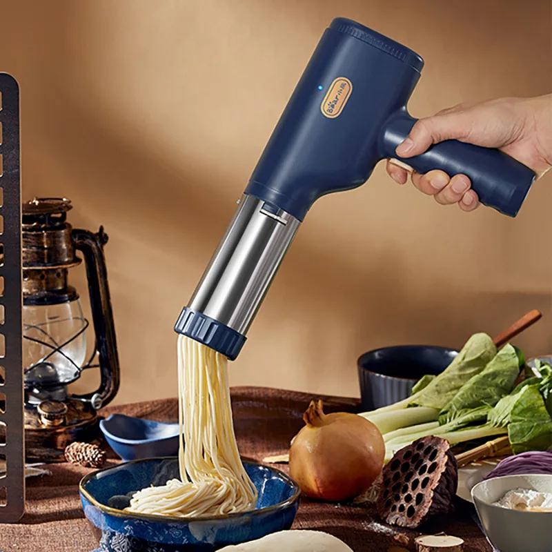 

Bear Noodle Making Machine Household Handheld Wireless Stainless Steel Pressing Bucket YMJ-A01V1