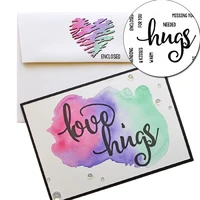 missing your hugs seal for diy scrapbooking 2021 transparent clear stamp diy silicone seals scrapbooking card making