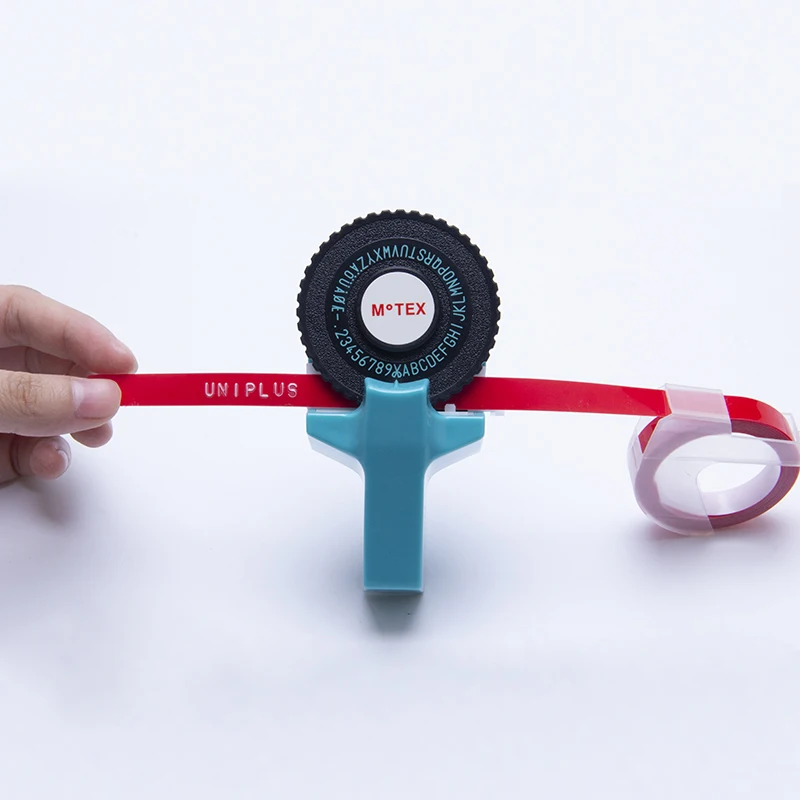 UniPlus 9 мм прозрачные этикетки ленты для 3D тиснения Dymo Stong клейкие S0717930 S0717910 S0720020 1610
