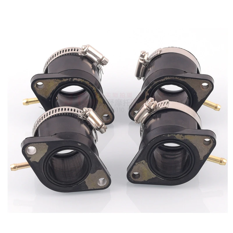 4 шт./компл. комплект впускных коллекторов карбюратора мотоцикла держателей для